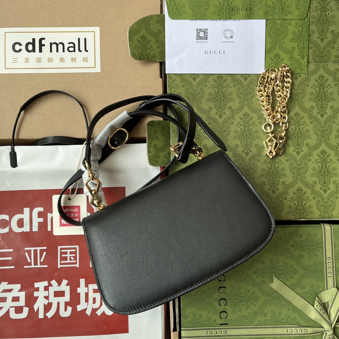 Bagsaaa Gvc*1 Blondie Top Handle Black Bag - 23x15x11cm