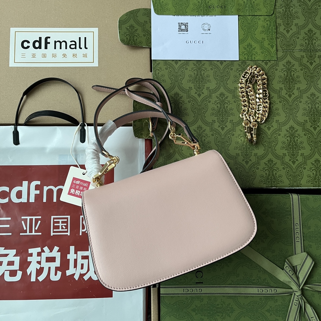 Bagsaaa Gvc*1 Blondie Top Handle Pink Bag - 23x15x11cm