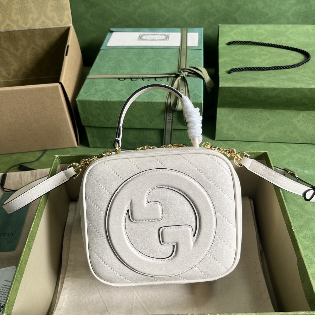 Bagsaaa Gvc*1 Blondie Top Handle Leather Bag - 17x15x9cm