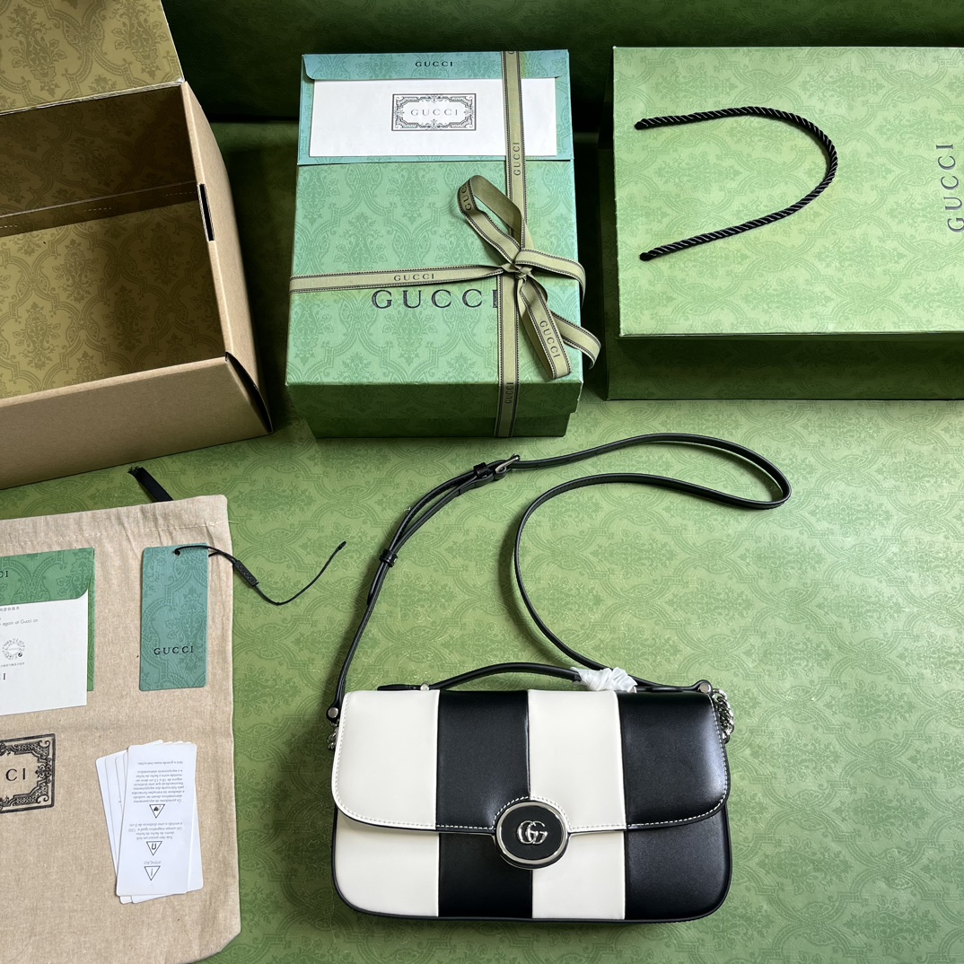 Bagsaaa Gvc*1 Petite GG Shoulder Bag - 27x15x5cm