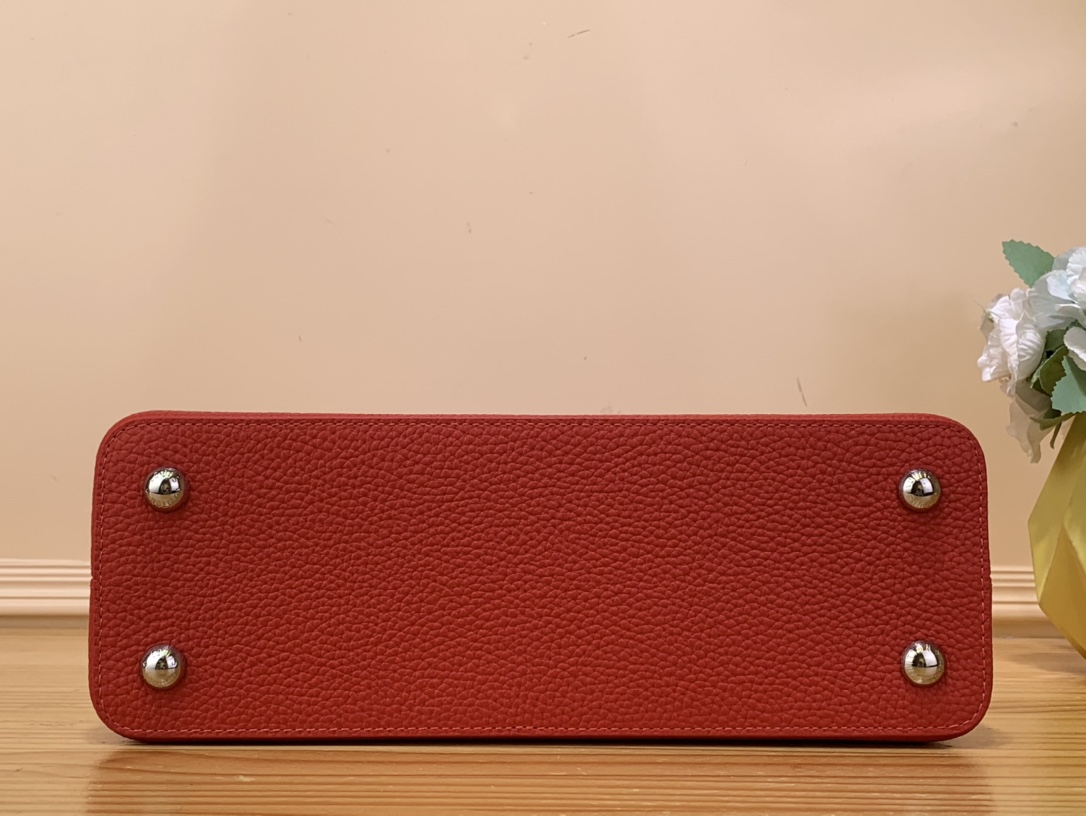 Bagsaaa L0vis Vvtt0n Capucines PM YK Red - 31cm