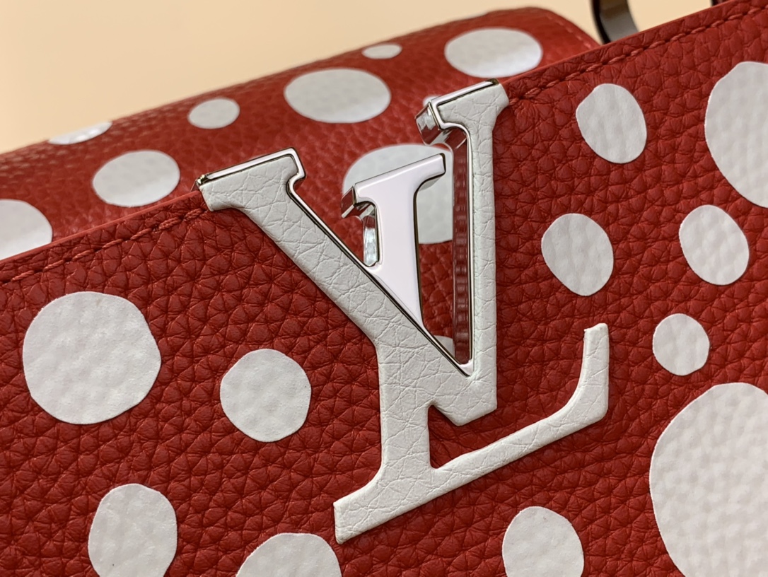 Bagsaaa L0vis Vvtt0n Capucines PM YK Red - 31cm