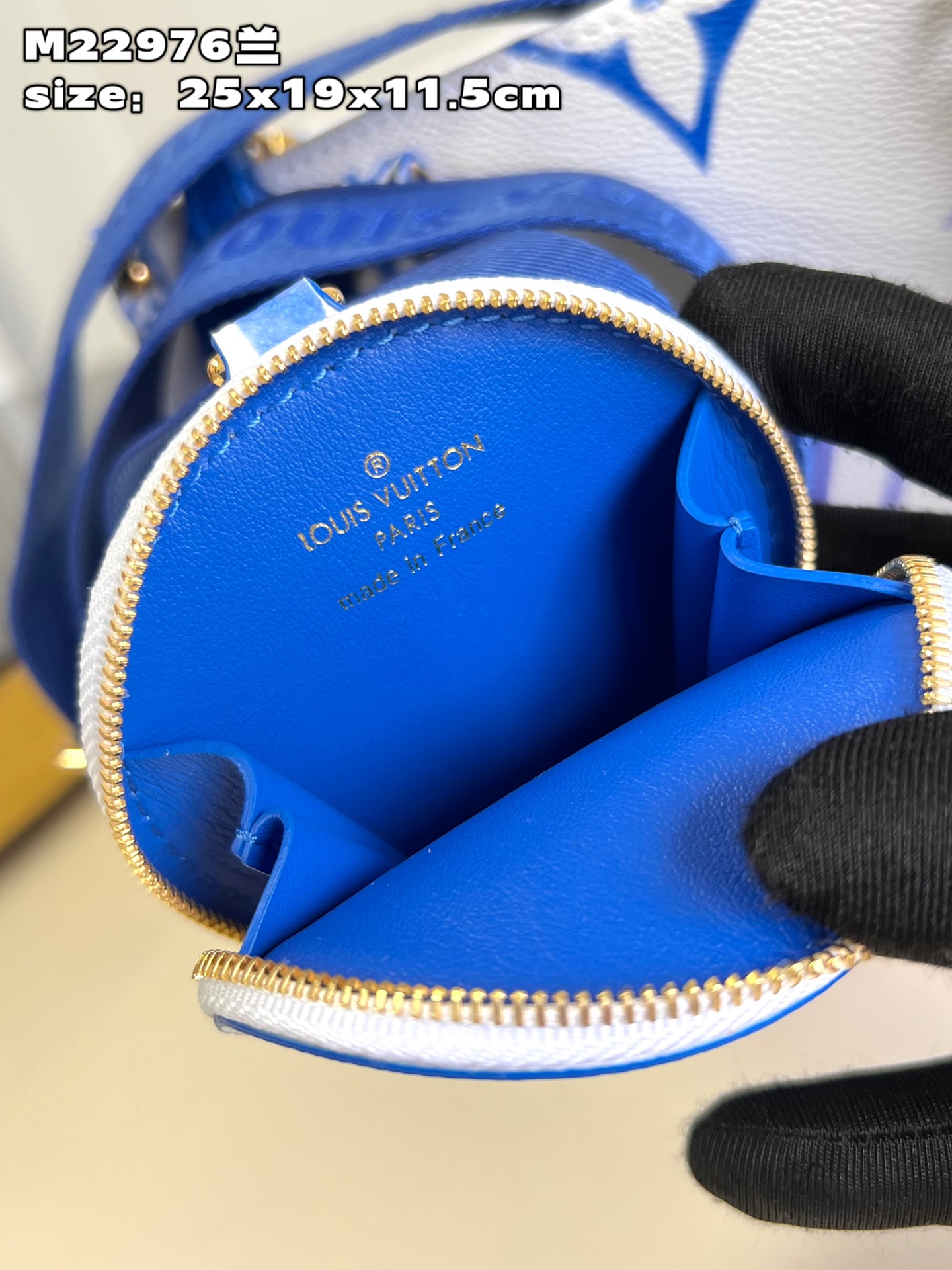 Bagsaaa L0vis Vvtt0n By The Pool Onthego PM Blue - 25*19*11.5cm