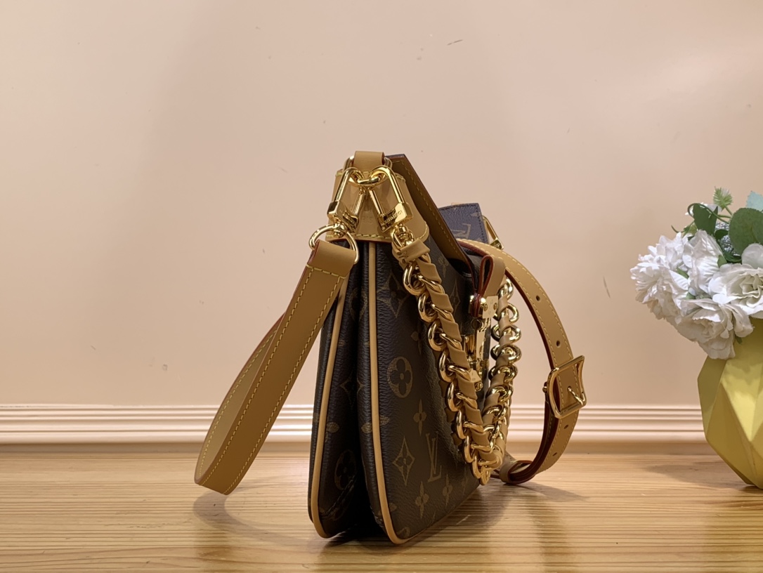 Bagsaaa L0vis Vvtt0n Twinny Brown - 29 x 19 x 9 cm