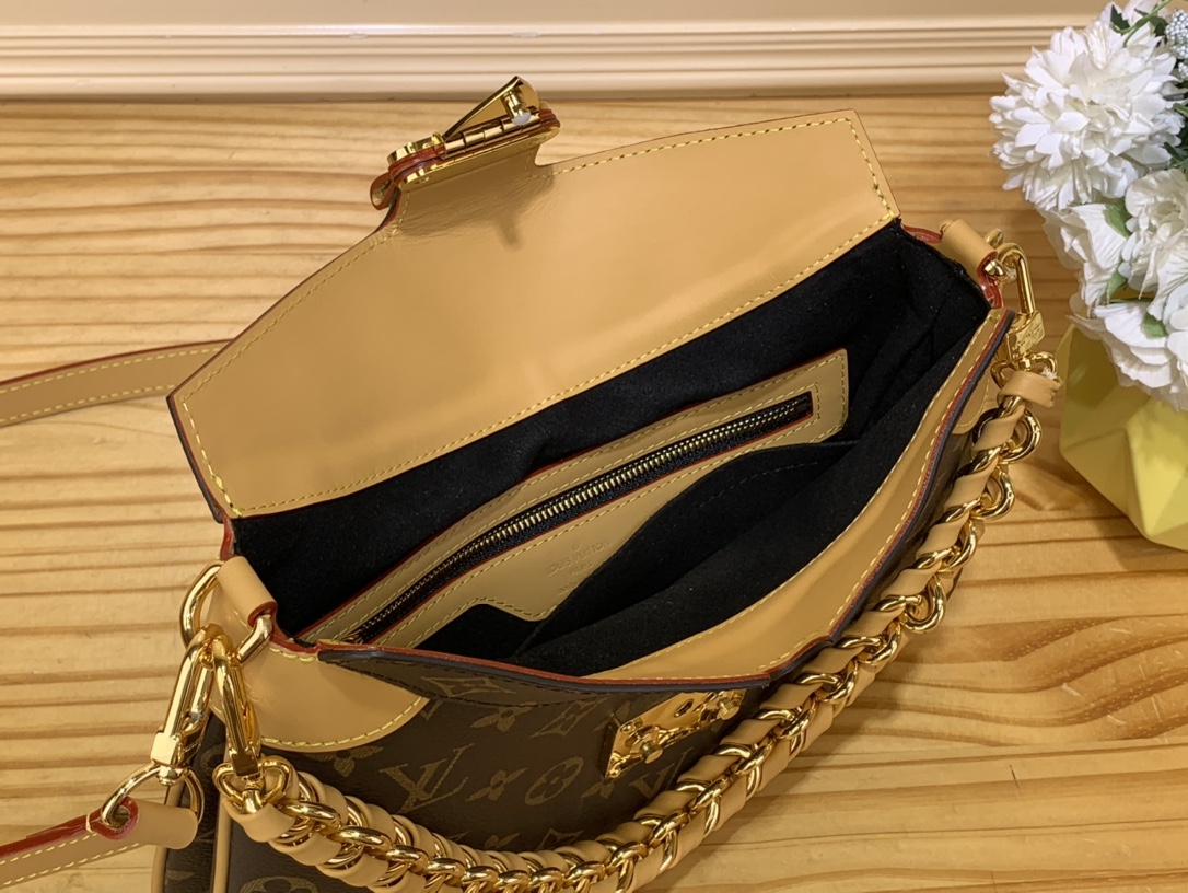 Bagsaaa L0vis Vvtt0n Twinny Brown - 29 x 19 x 9 cm
