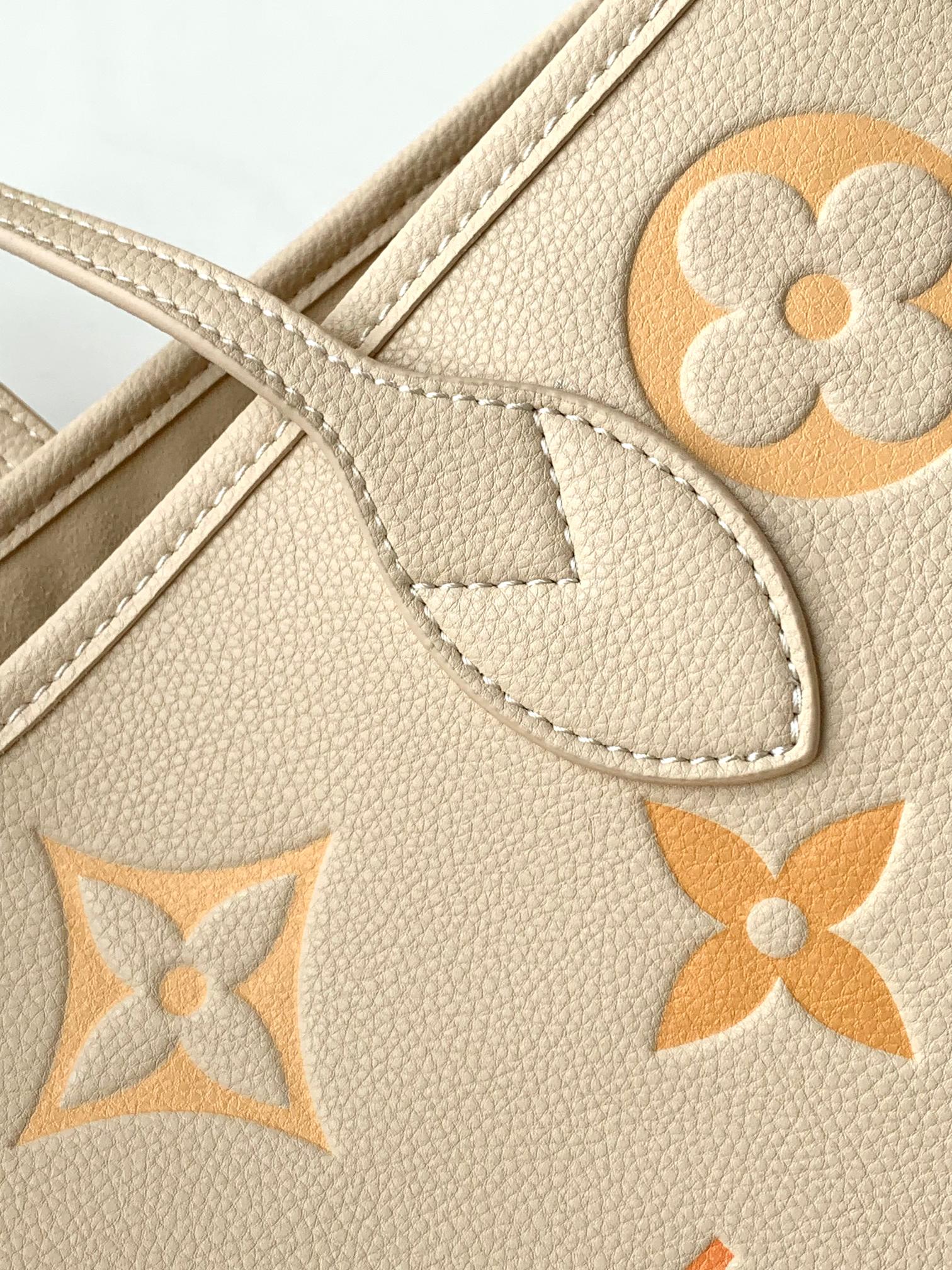 Bagsaaa L0vis Vvtt0n Neverfull MM Light Beige with gradient effect - 31 x 28 x 14 cm