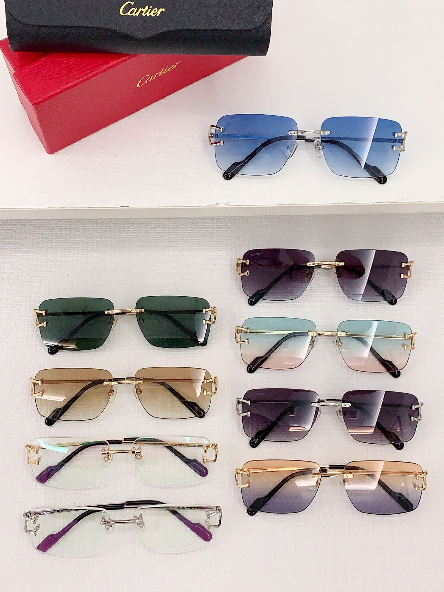 Bagsaaa Ca*t1er C Decor Sunglasses 