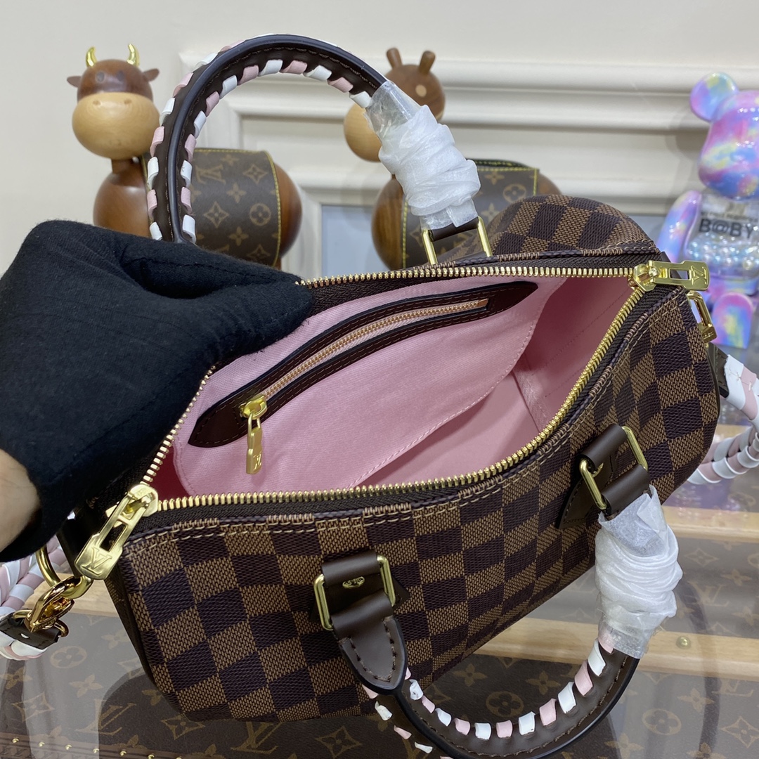Bagsaaa L0vis Vvtt0n Sac Speedy 25 Ebene Pink - 25*15*18 cm