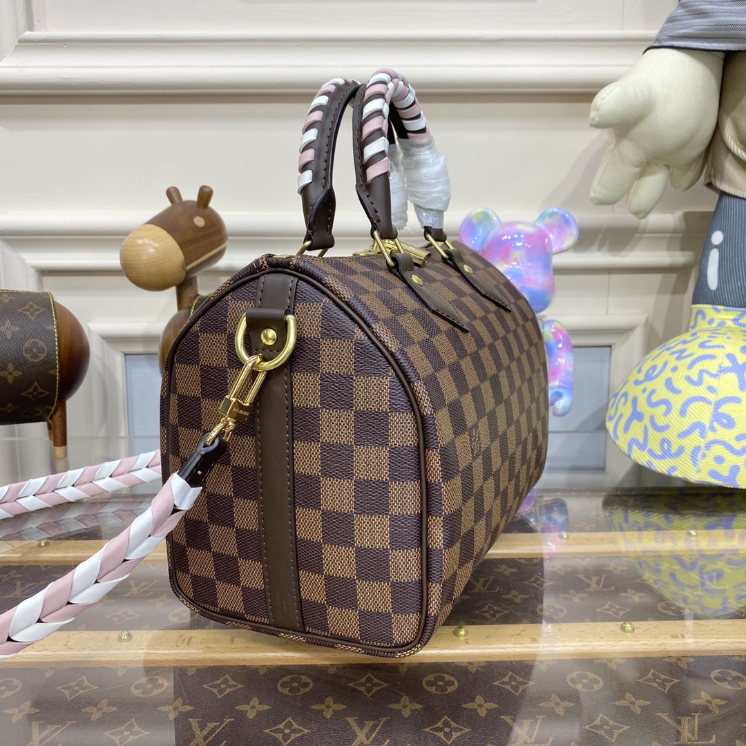 Bagsaaa L0vis Vvtt0n Sac Speedy 25 Ebene Pink - 25*15*18 cm