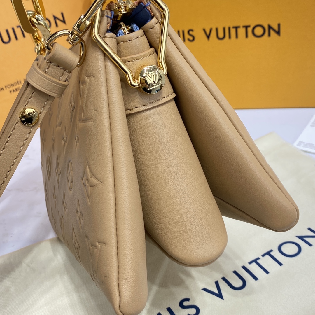 Bagsaaa L0vis Vvtt0n Coussin BB Beige - 20 x 16 x 7 cm