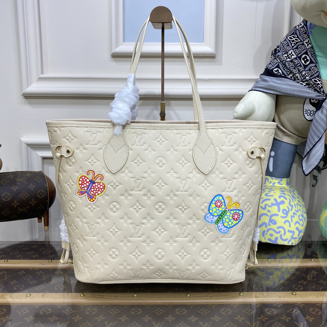 Bagsaaa L0vis Vvtt0n M21733 LV x YK Neverfull MM White - 31 x 28 x 14 cm