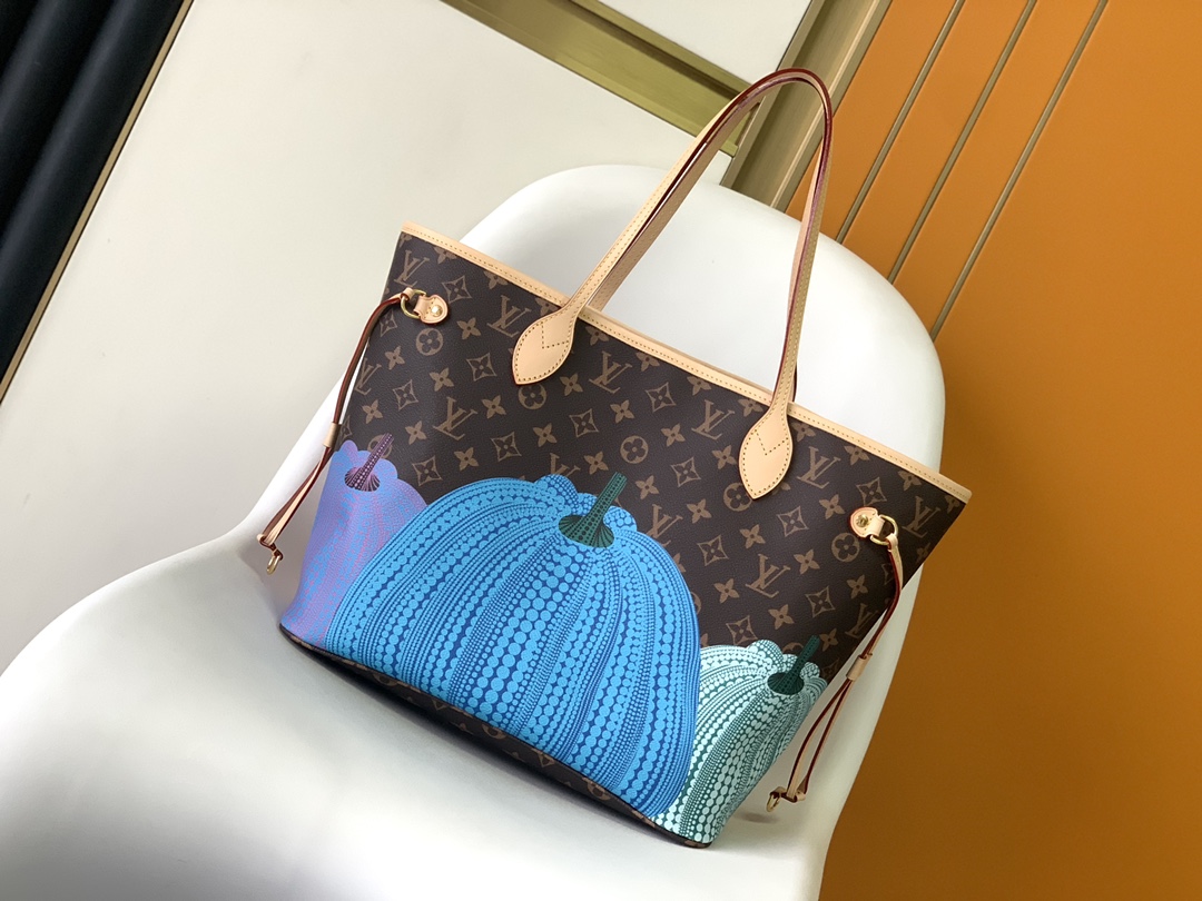 Bagsaaa L0vis Vvtt0n YK Neverfull MM Pumpkin print - 32.0 x 29.0 x 17.0 cm