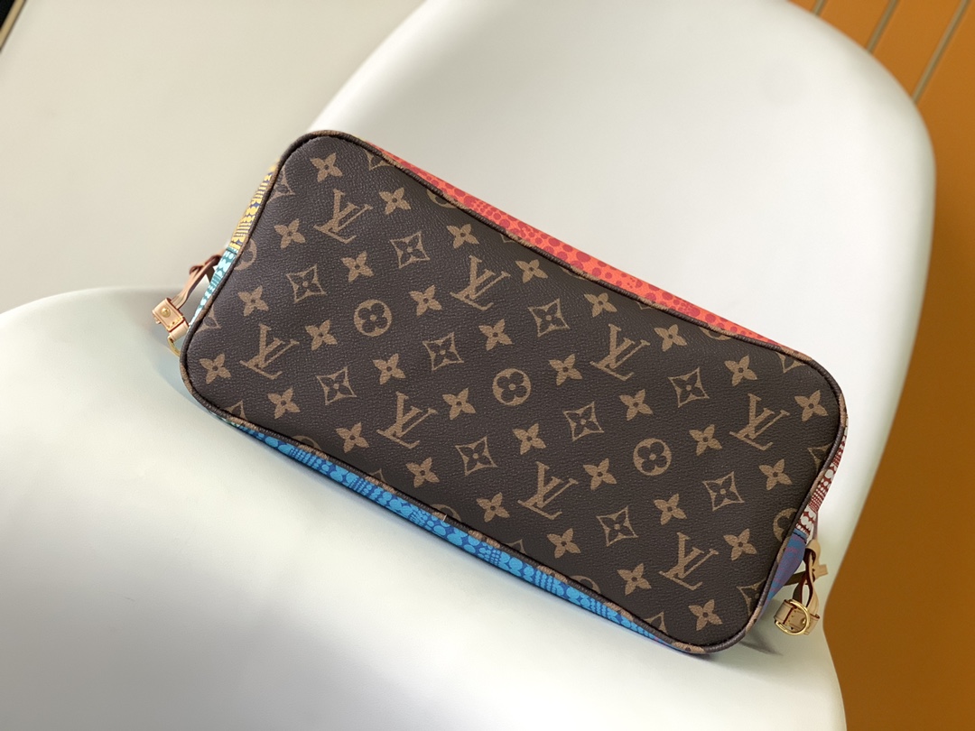 Bagsaaa L0vis Vvtt0n YK Neverfull MM Pumpkin print - 32.0 x 29.0 x 17.0 cm