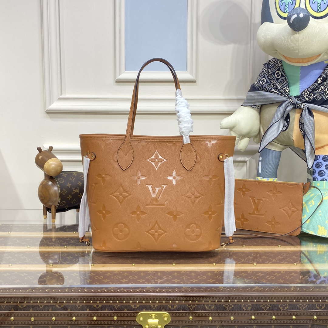 Bagsaaa L0vis Vvtt0n Neverfull MM Monogram Cognac - 31 x28x14cm