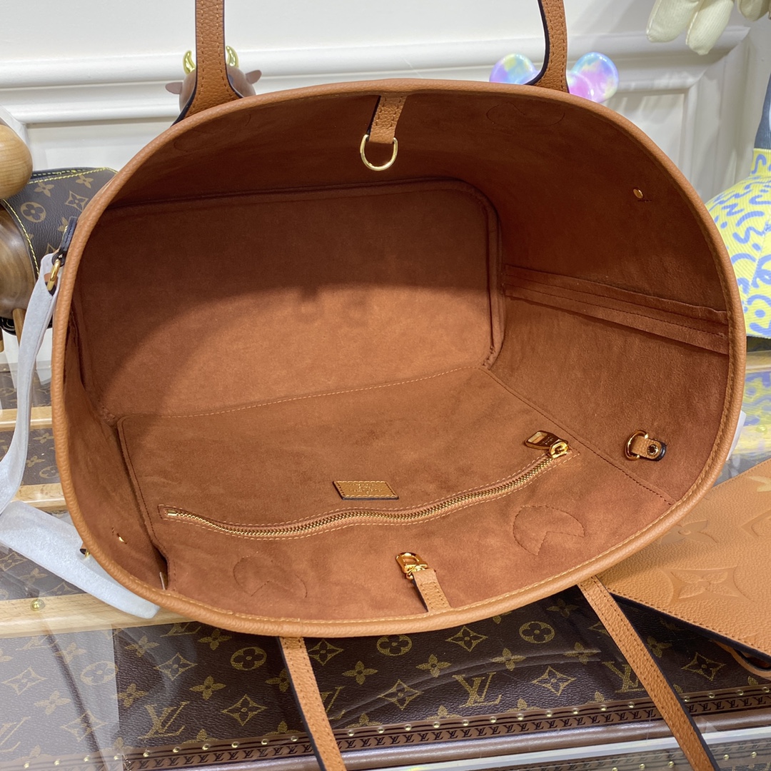 Bagsaaa L0vis Vvtt0n Neverfull MM Monogram Cognac - 31 x28x14cm