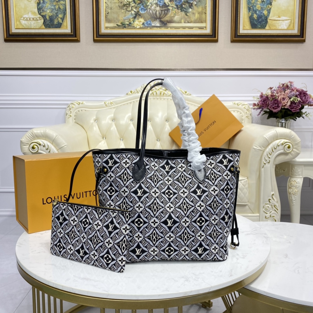 LV SAC NEVERFULL MM SINCE 1854 M57484 BLACK
