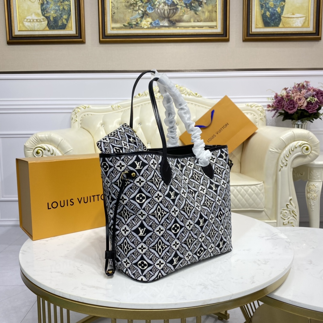 LV SAC NEVERFULL MM SINCE 1854 M57484 BLACK