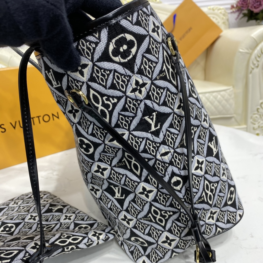 LV SAC NEVERFULL MM SINCE 1854 M57484 BLACK