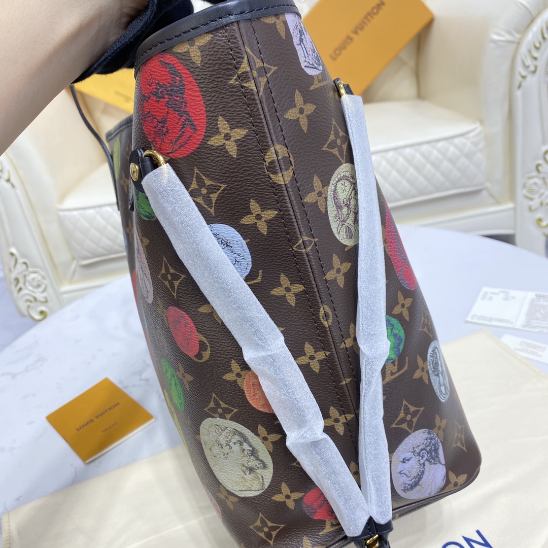 Bagsaaa L0vis Vvtt0n Neverfull MM Fornasetti - 31.0 x 28.0 x 14.0cm