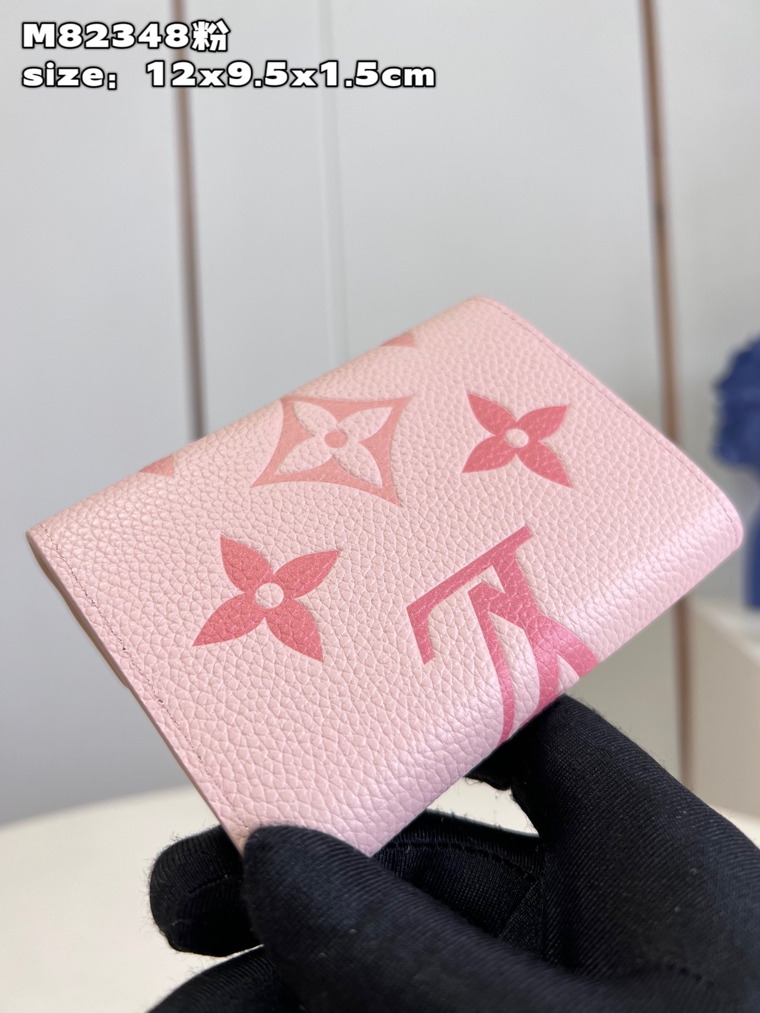 Bagsaaa L0vis Vvtt0n Victonire Pink Wallet - 12x9cm