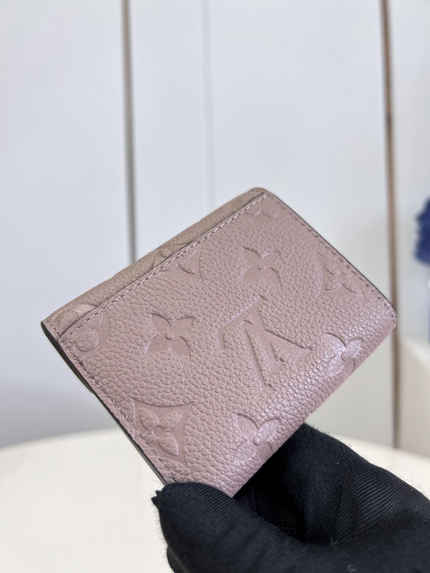 Bagsaaa L0vis Vvtt0n Victonire Taupe Wallet - 12x9cm