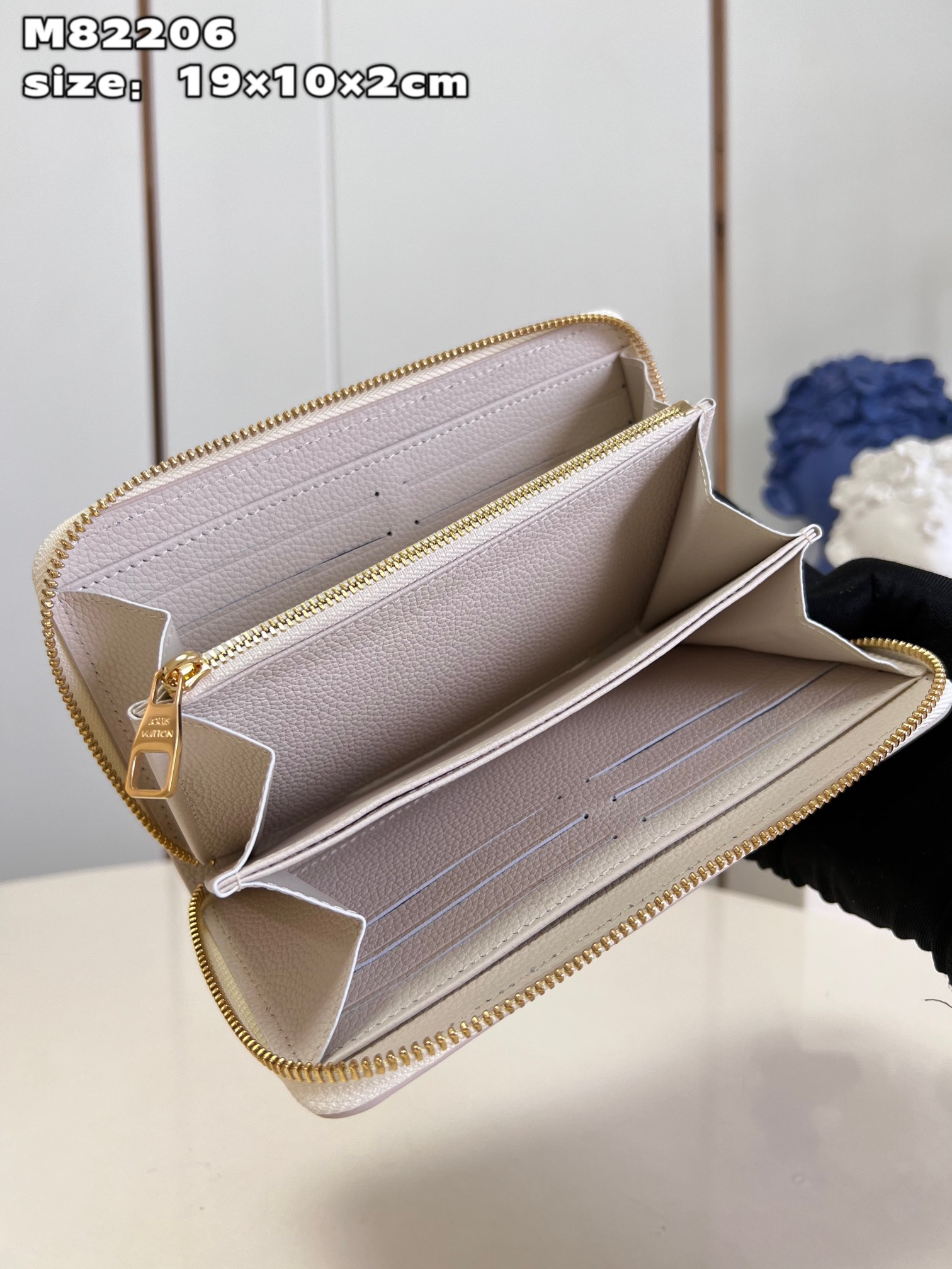 Bagsaaa L0vis Vvtt0n Zippy Wallet Yellow - 19cm