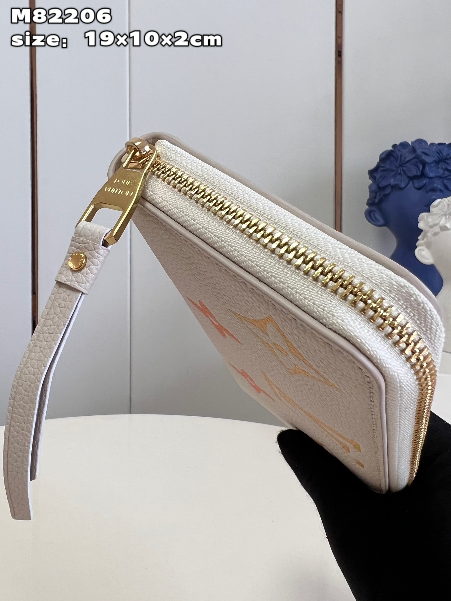 Bagsaaa L0vis Vvtt0n Zippy Wallet Yellow - 19cm