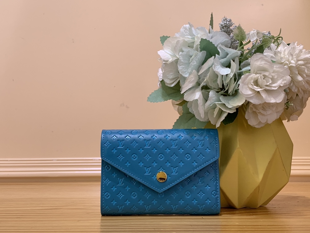 Bagsaaa L0vis Vvtt0n Victorine Wallet - 12 x 9.5 x 1.5 cm