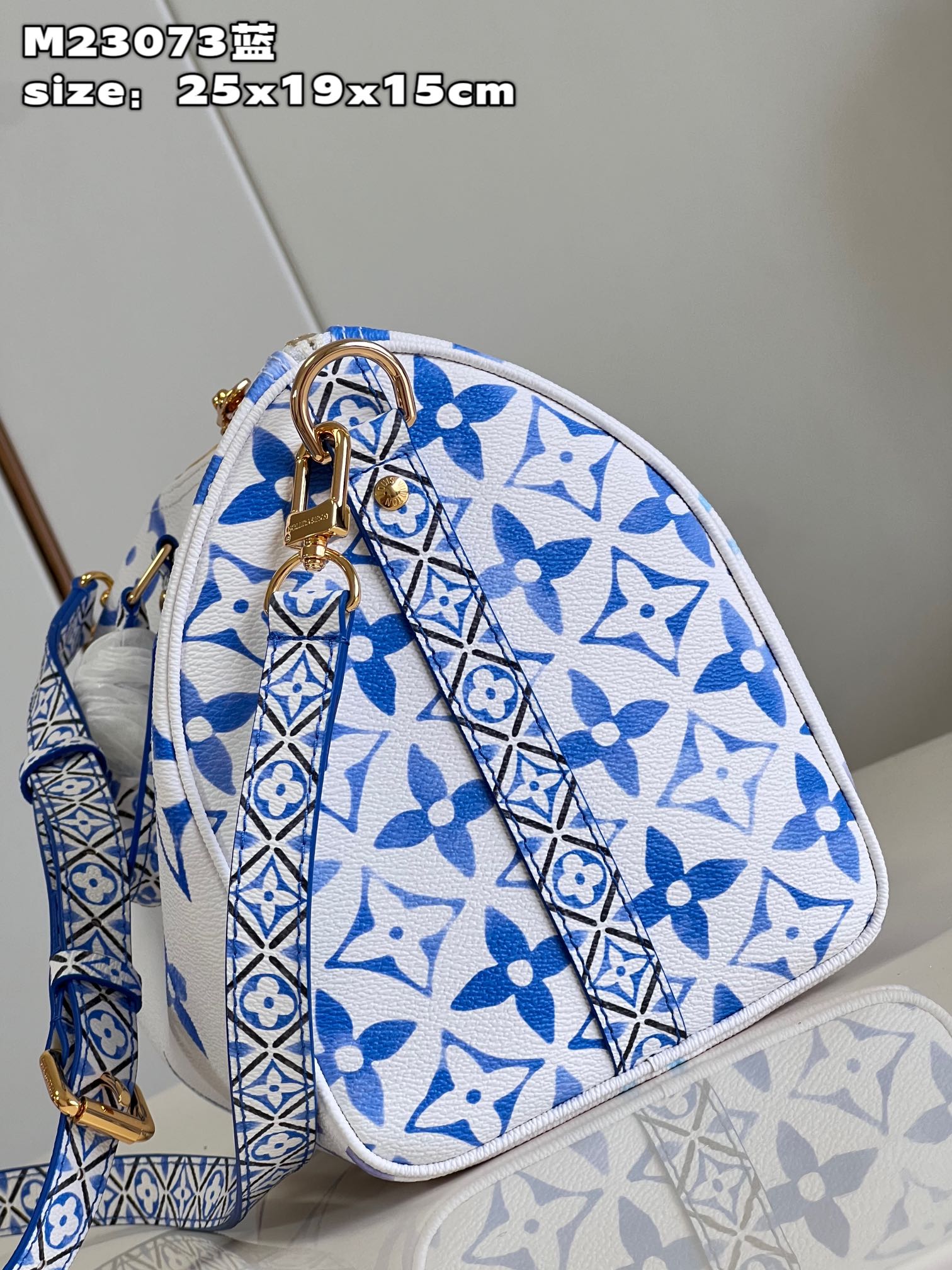 Bagsaaa L0vis Vvtt0n By The Pool Speedy Bandoulière 25 Blue - 25 x 19 x 15 cm