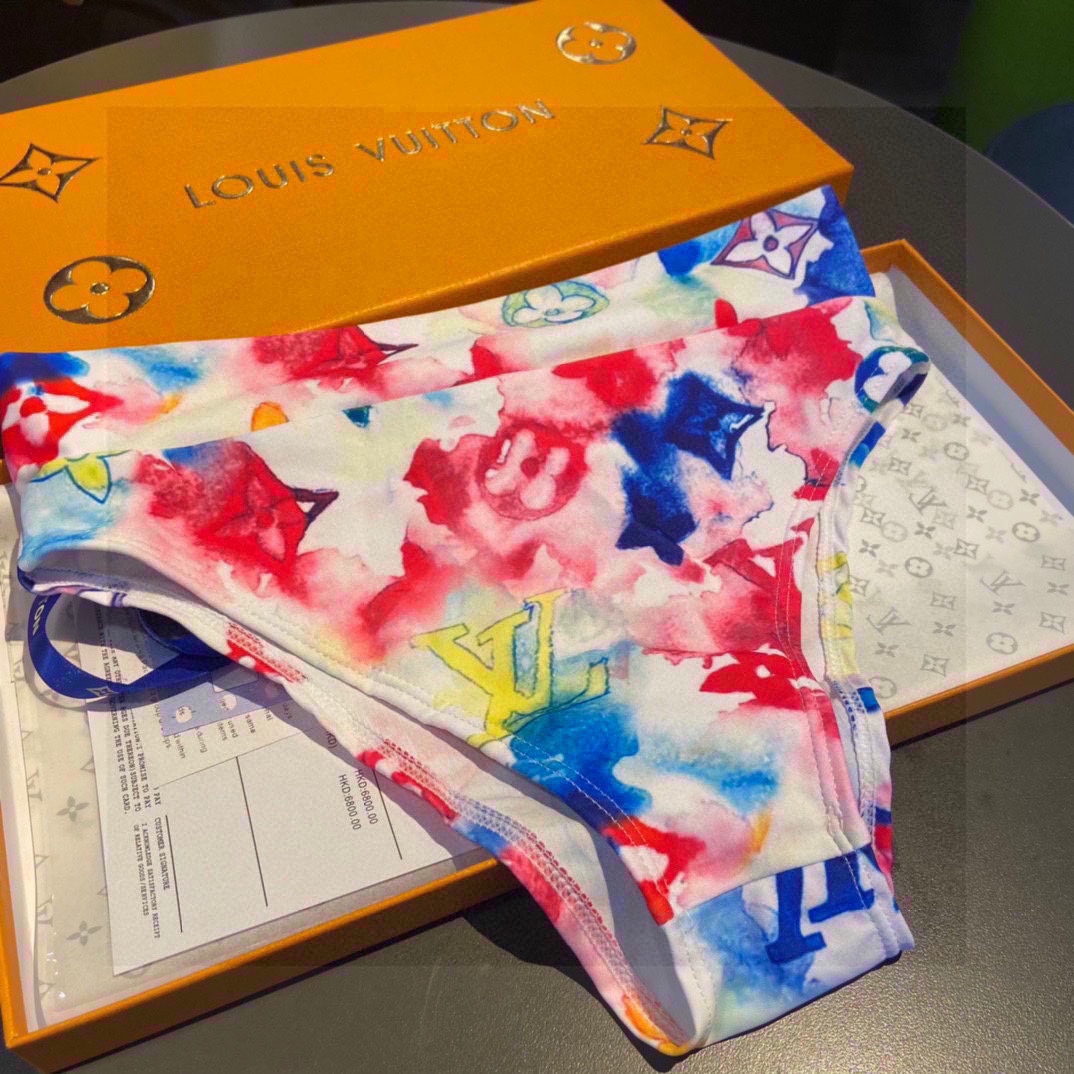 Bagsaaa L0vis Vvtt0n Bikini Colorful Monogram