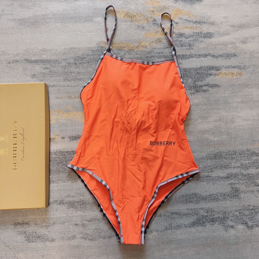 Bagsaaa BuberrySwimwear One Piece Orange