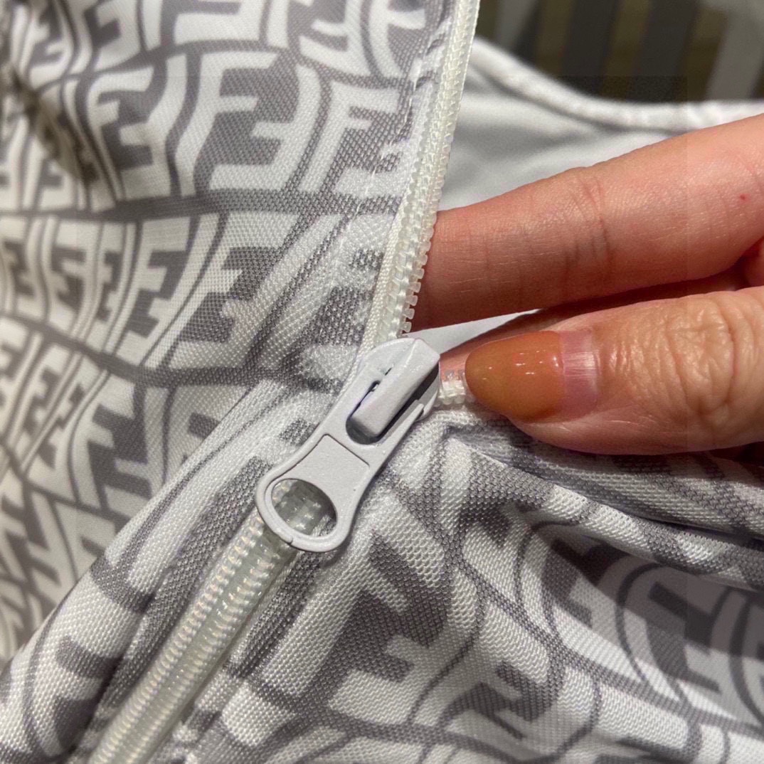 Bagsaaa F**di Swimwear Grey