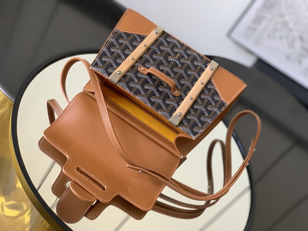 Bagsaaa G09ard Saigon Structure Mini Black and Brown - 15 cm x 7.5 cm x 20 cm