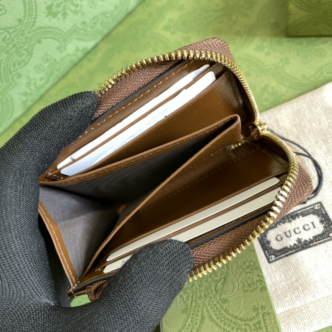 Bagsaaa Gvc*1 Horsebit coin purse - 11*9*2.5cm