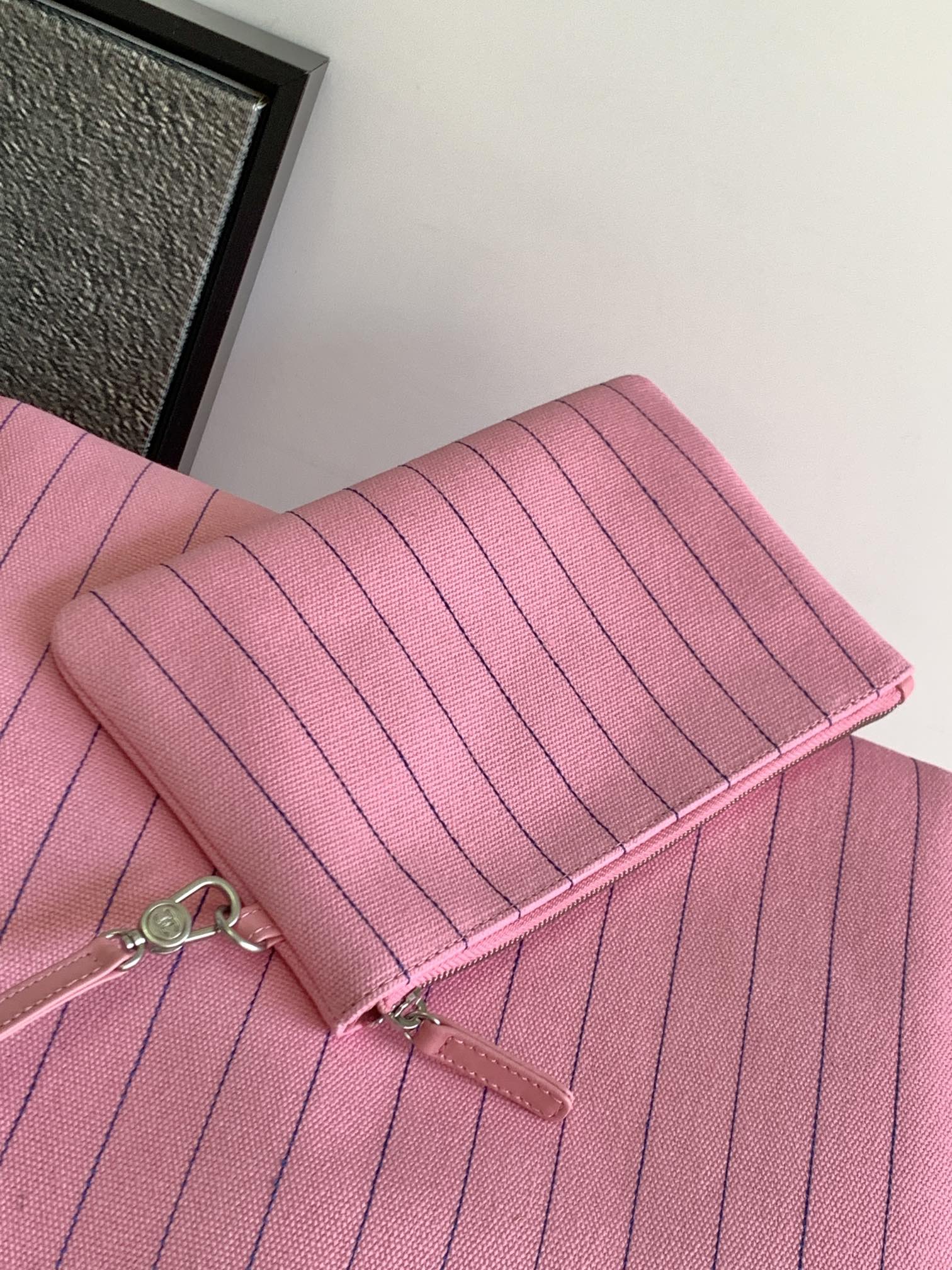 Bagsaaa Ch**el Large Shopping Pink Bag 34cm
