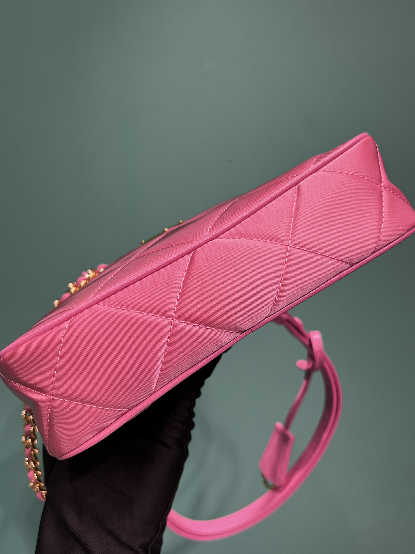 Bagsaaa Pra*a Re-Nylon mini-bag pink - 22x18x6cm