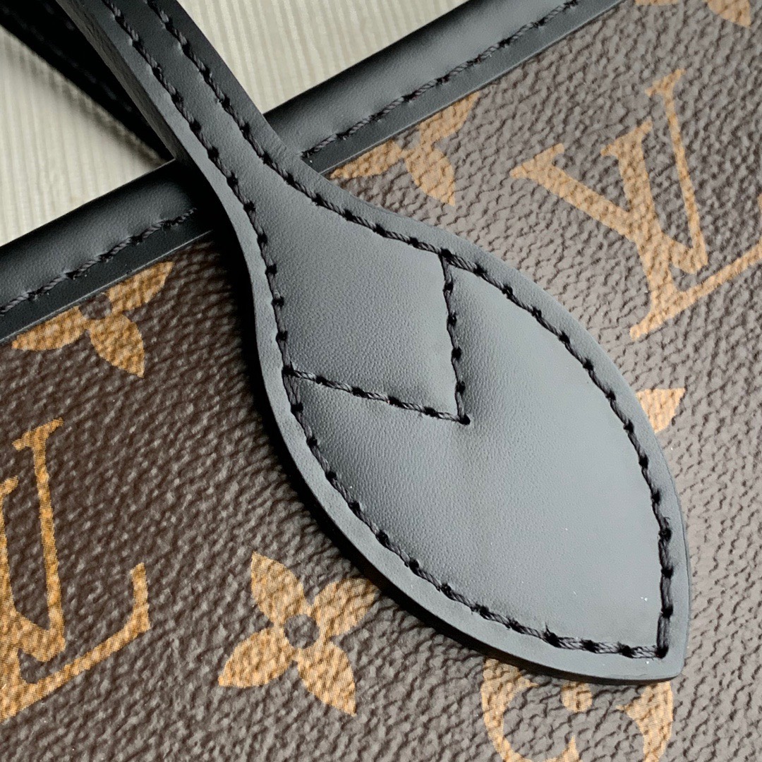 Bagsaaa L0vis Vvtt0n Neverfull MM Monogram Black Trim - 31 x 28 x 14 cm