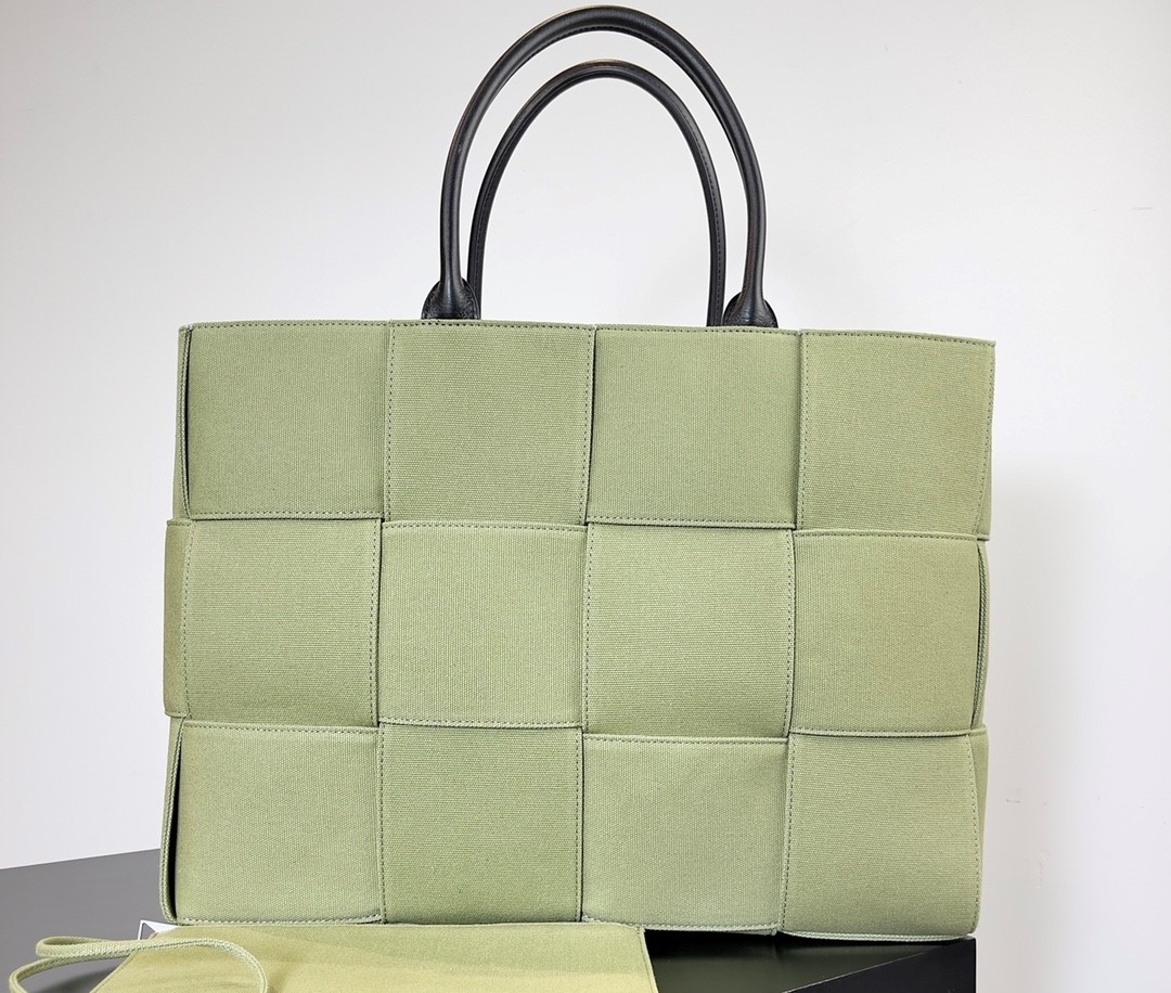 Bagsaaa Arco Tote Green Bag - 47x13x33cm