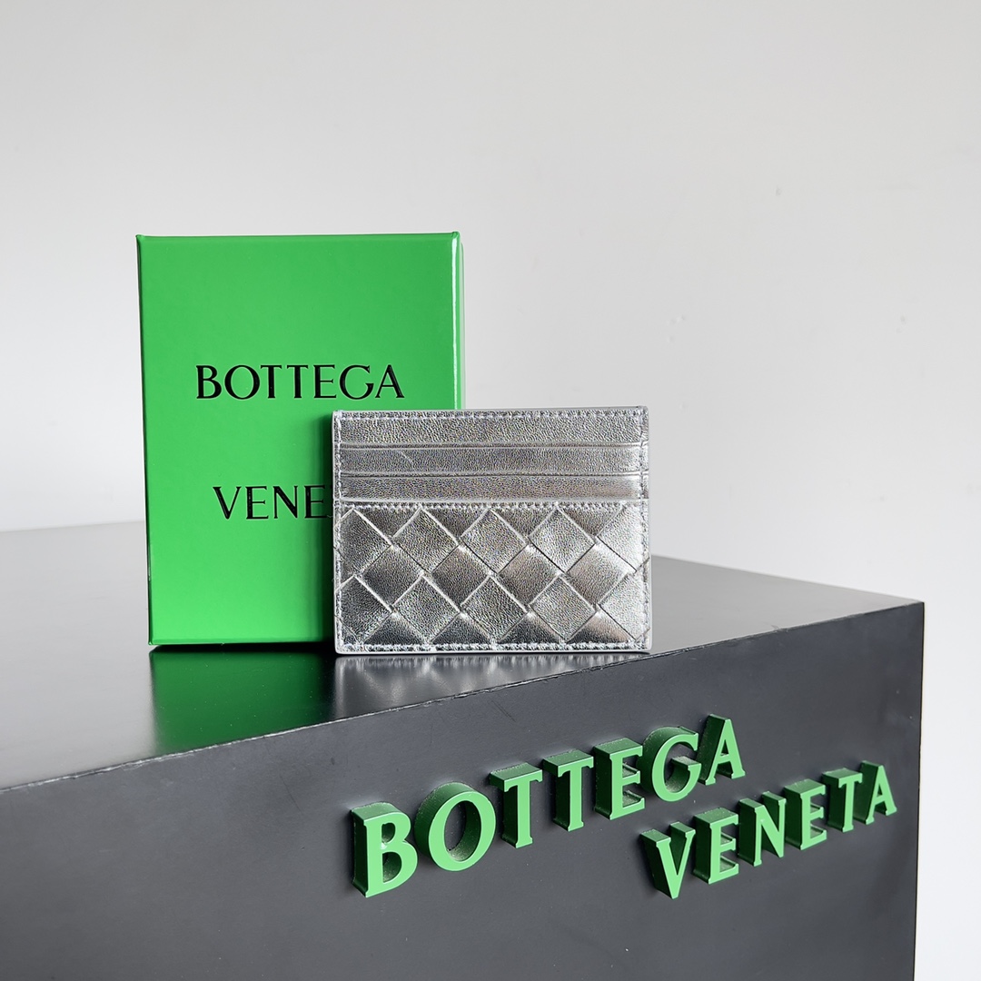Bagsaaa B0tt*ga Ven*ta Intrecciato Credit Card Case - 10.5x8x0.5cm