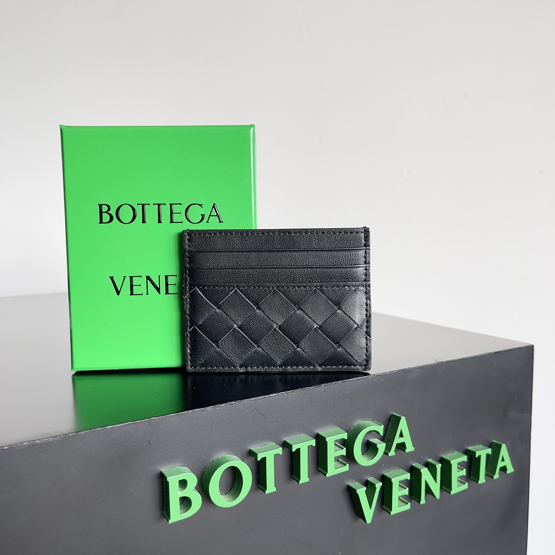 Bagsaaa B0tt*ga Ven*ta Intrecciato Credit Card Case - 10.5x8x0.5cm