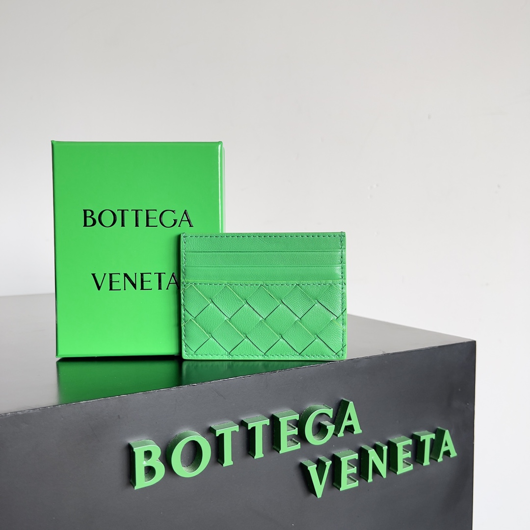 Bagsaaa B0tt*ga Ven*ta Intrecciato Credit Card Case - 10.5x8x0.5cm