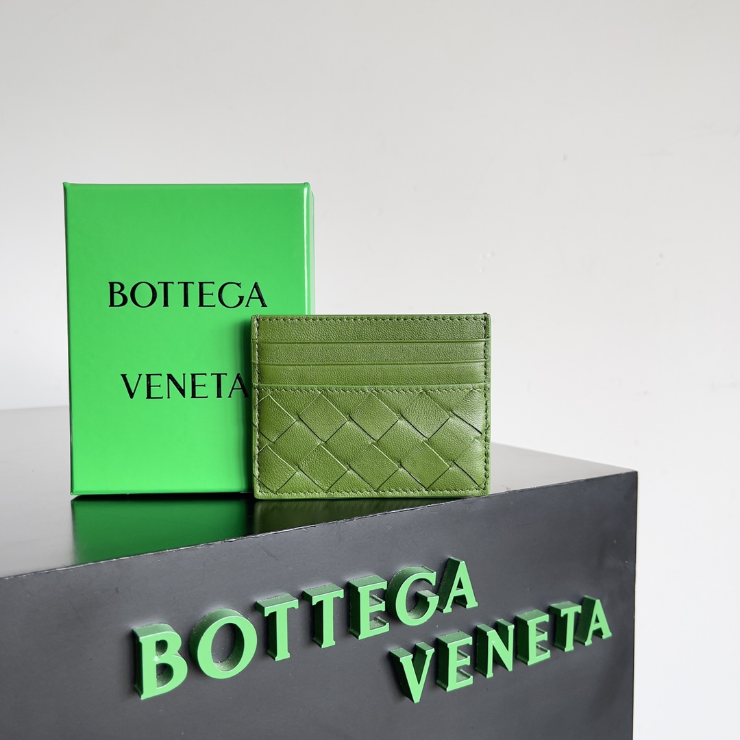 Bagsaaa B0tt*ga Ven*ta Intrecciato Credit Card Case - 10.5x8x0.5cm