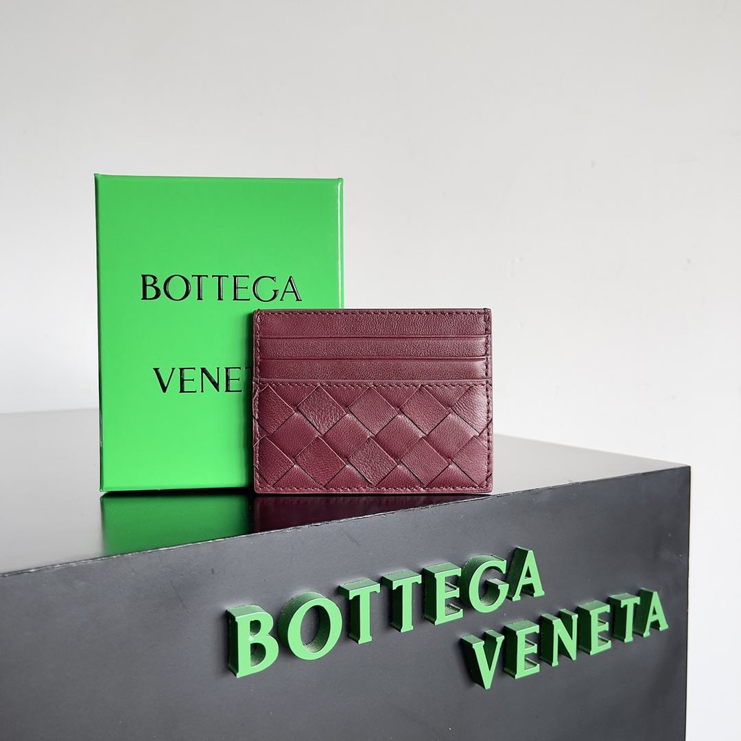 Bagsaaa B0tt*ga Ven*ta Intrecciato Credit Card Case - 10.5x8x0.5cm