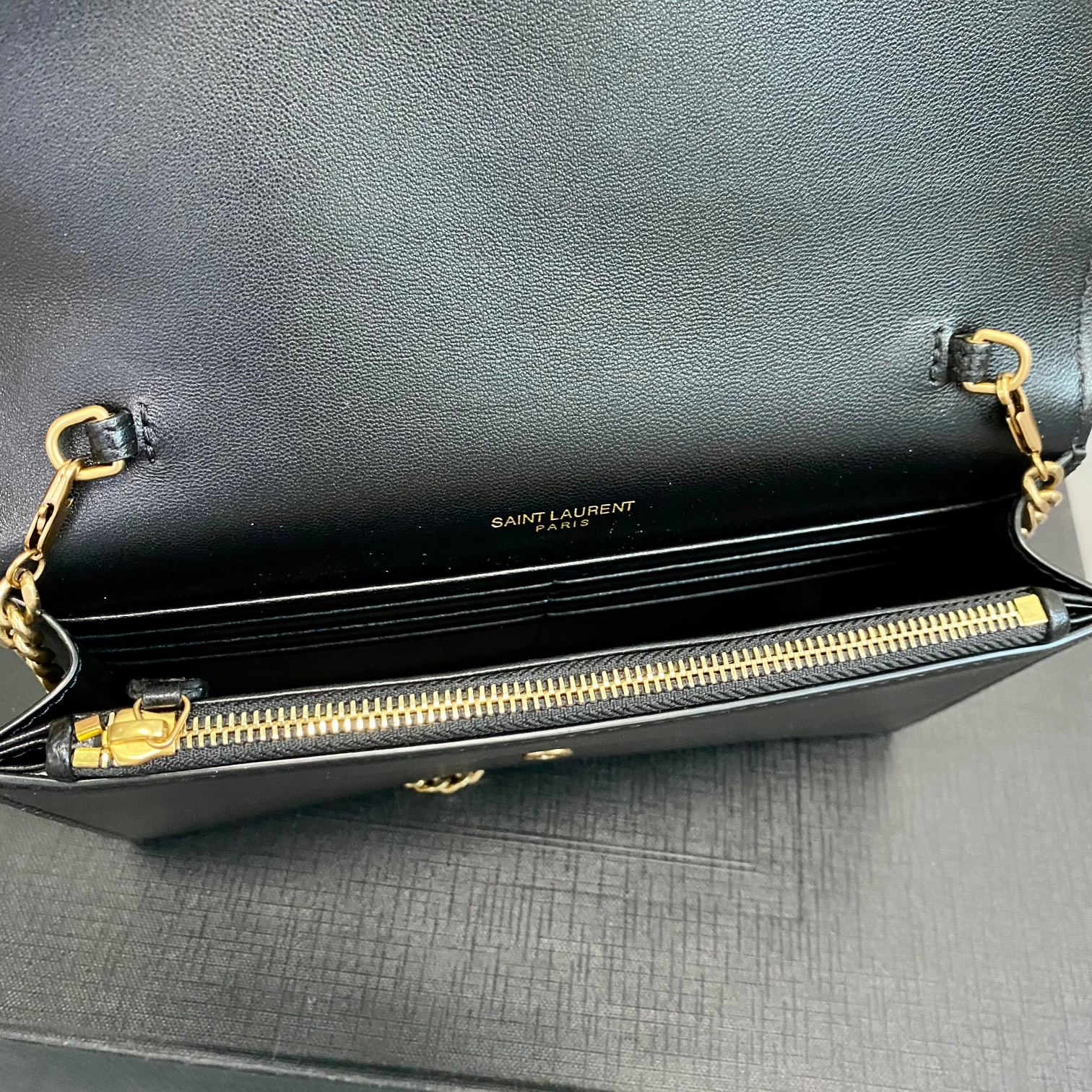 Bagsaaa Y51 Cassandra Shoulder Black Bag - 19x12.5x3.5cm