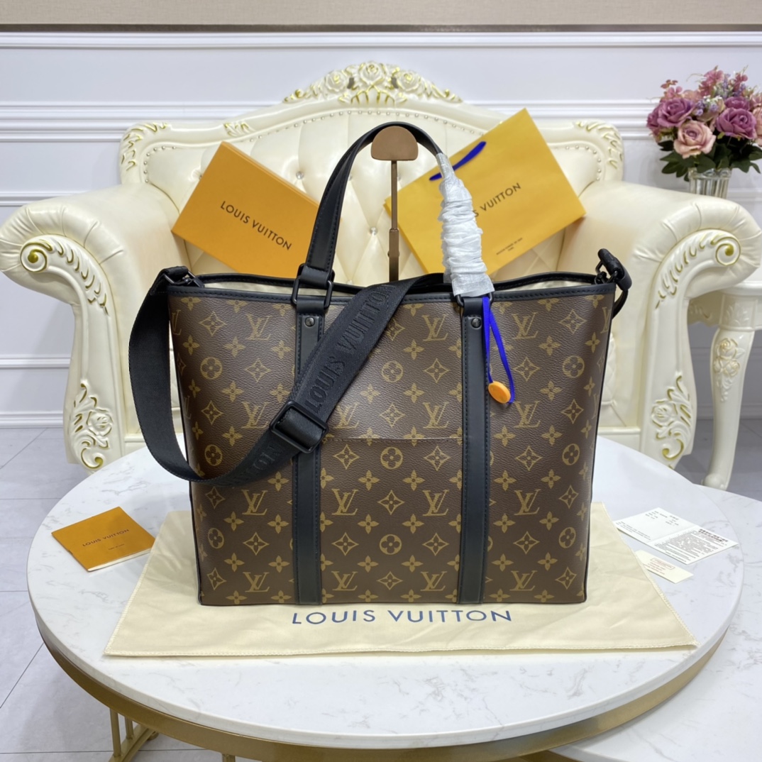 Bagsaaa L0vis Vvtt0n Week end tote MonogramMacassar - 38.5 x 29.0 x 11.0