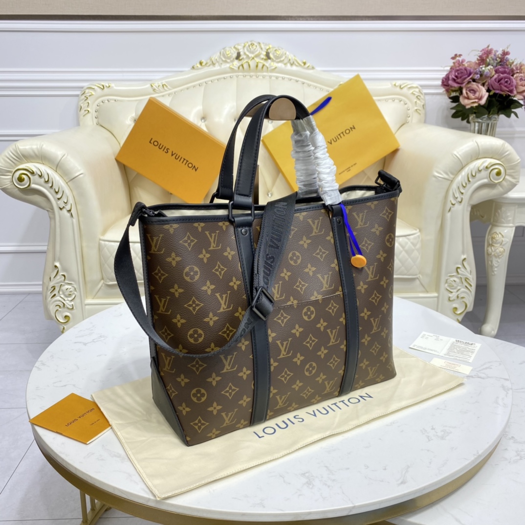Bagsaaa L0vis Vvtt0n Week end tote MonogramMacassar - 38.5 x 29.0 x 11.0