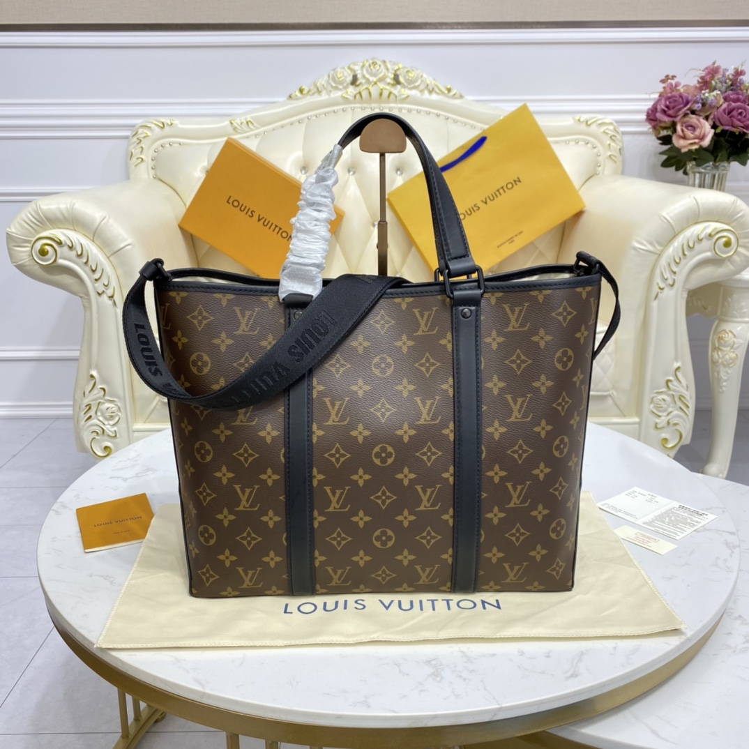 Bagsaaa L0vis Vvtt0n Week end tote MonogramMacassar - 38.5 x 29.0 x 11.0