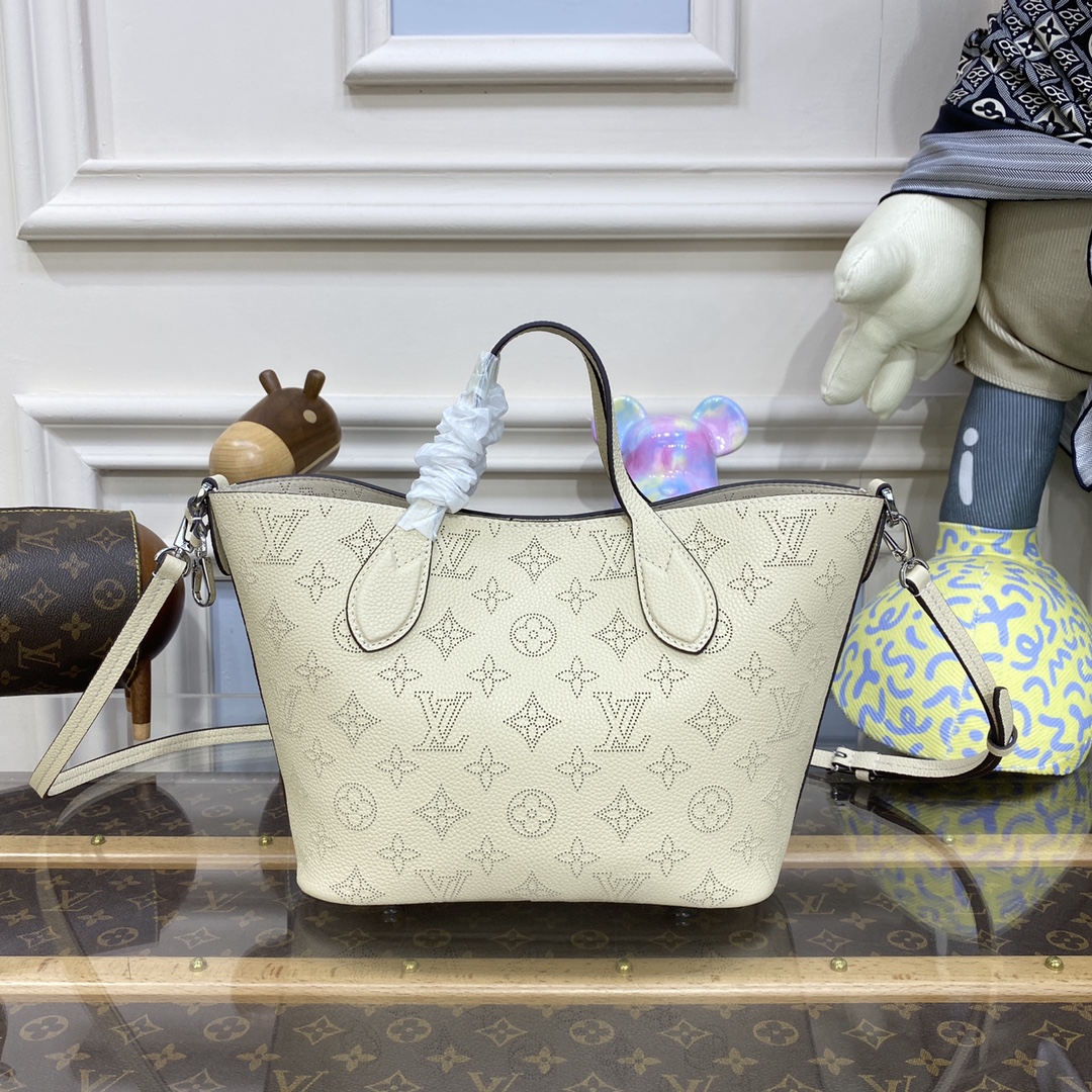 Bagsaaa L0vis Vvtt0n Blossom PM Tote Cream Bag - 20 x 20 x 12.5 cm