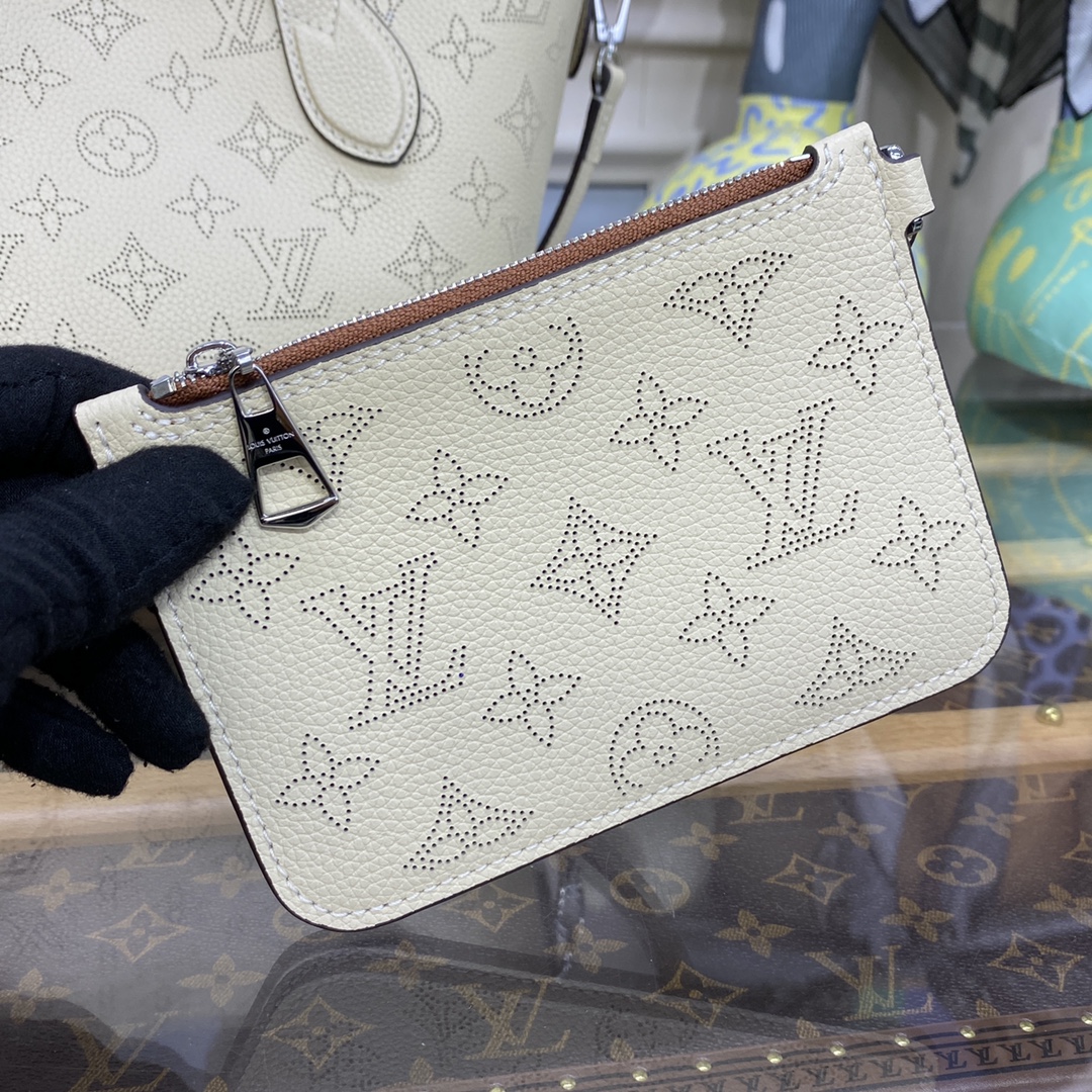 Bagsaaa L0vis Vvtt0n Blossom PM Tote Cream Bag - 20 x 20 x 12.5 cm