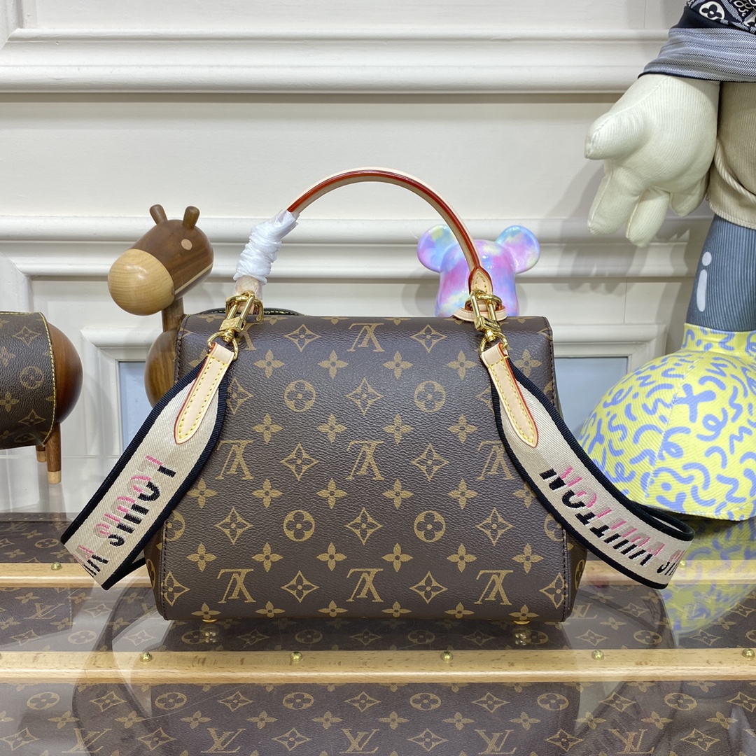 Bagsaaa L0vis Vvtt0n Cluny Mini Monogram Black Strap - 20 x 16 x 7.5 cm